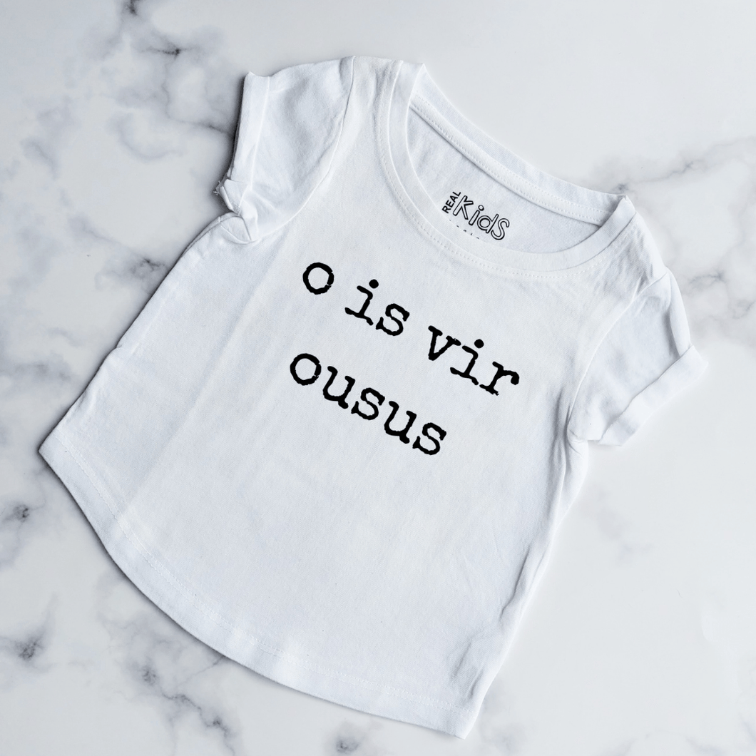 O is vir Ousus Kids Shirt