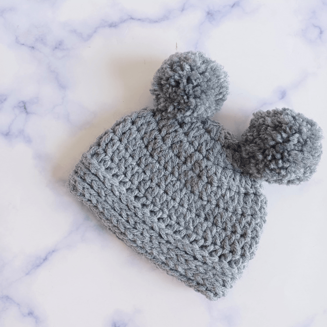 PomPom Crochet Beanie