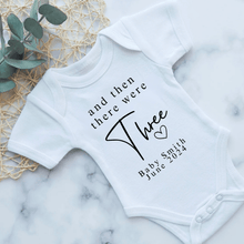 Load image into Gallery viewer, And Then There Were Pregnancy Announcement Onesie
