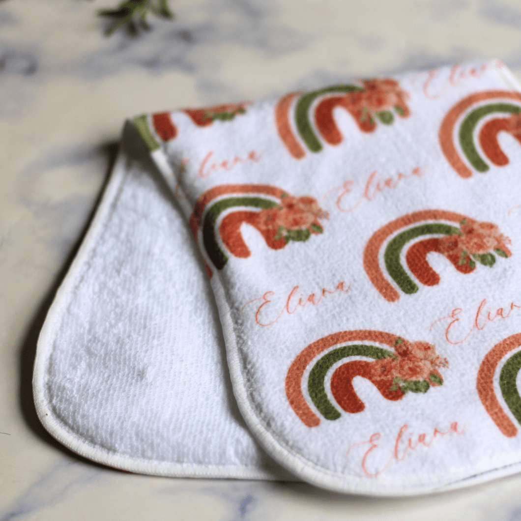 Personalised Burp Cloth