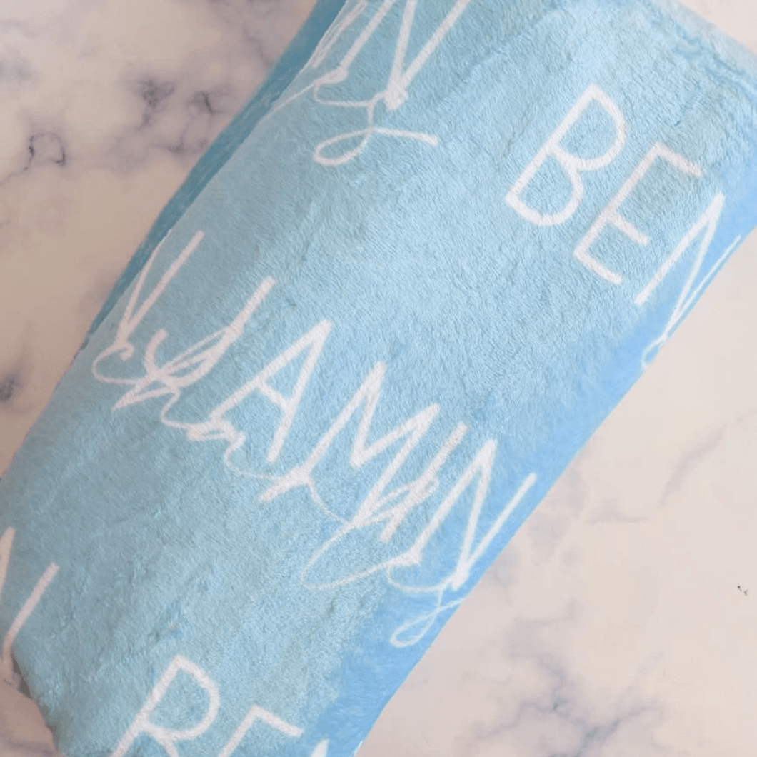 Personalised Fleece Blanket