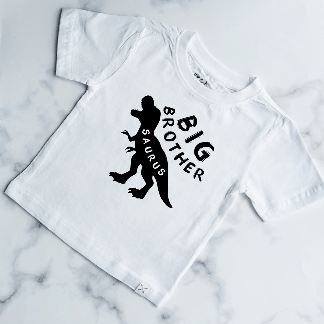 Big Brother Saurus Kids Shirt