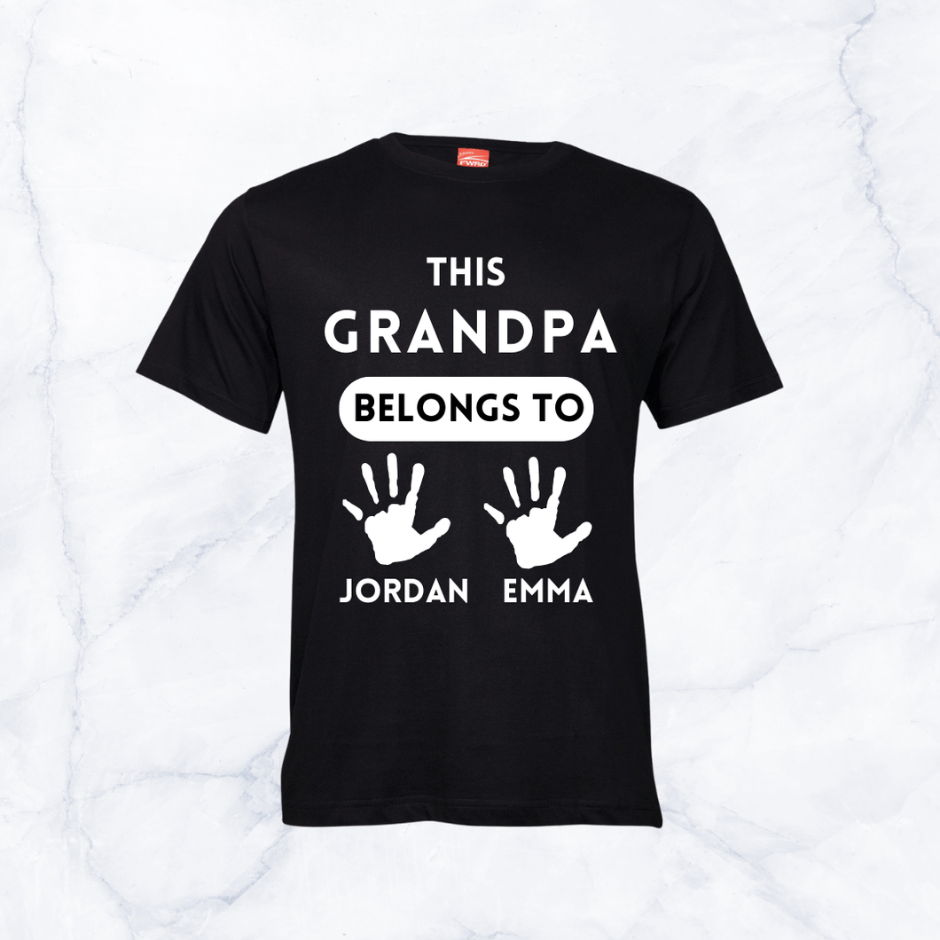 This Grandpa Belongs To Shirt