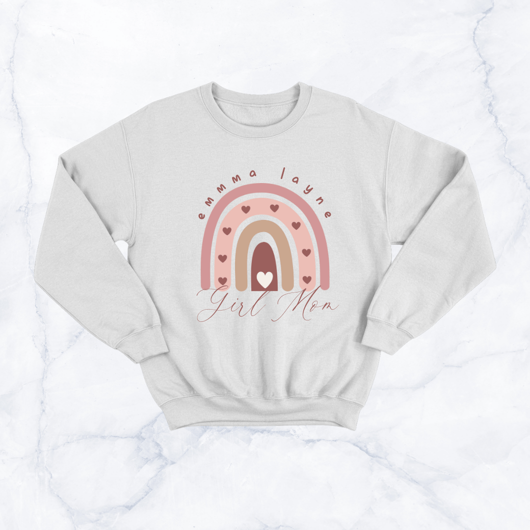 Girl Mom Crew Neck