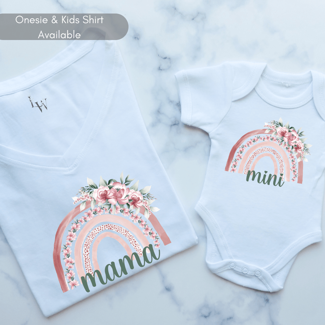 Rainbow Mama Mini Matching Set