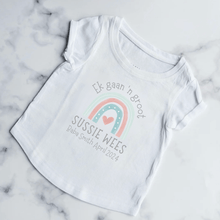 Load image into Gallery viewer, Rainbow Big Sister Kids Shirt
