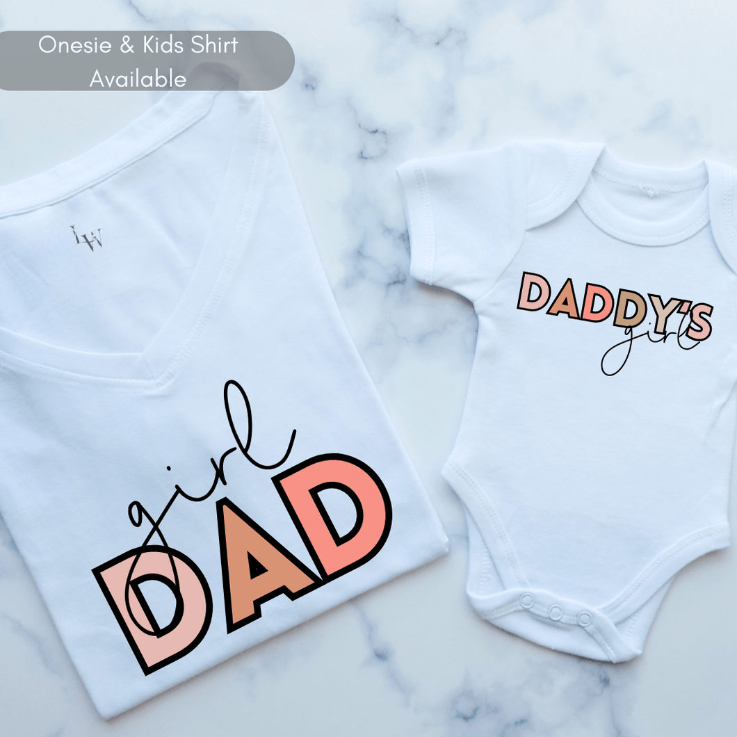 Girl Dad Matching Set