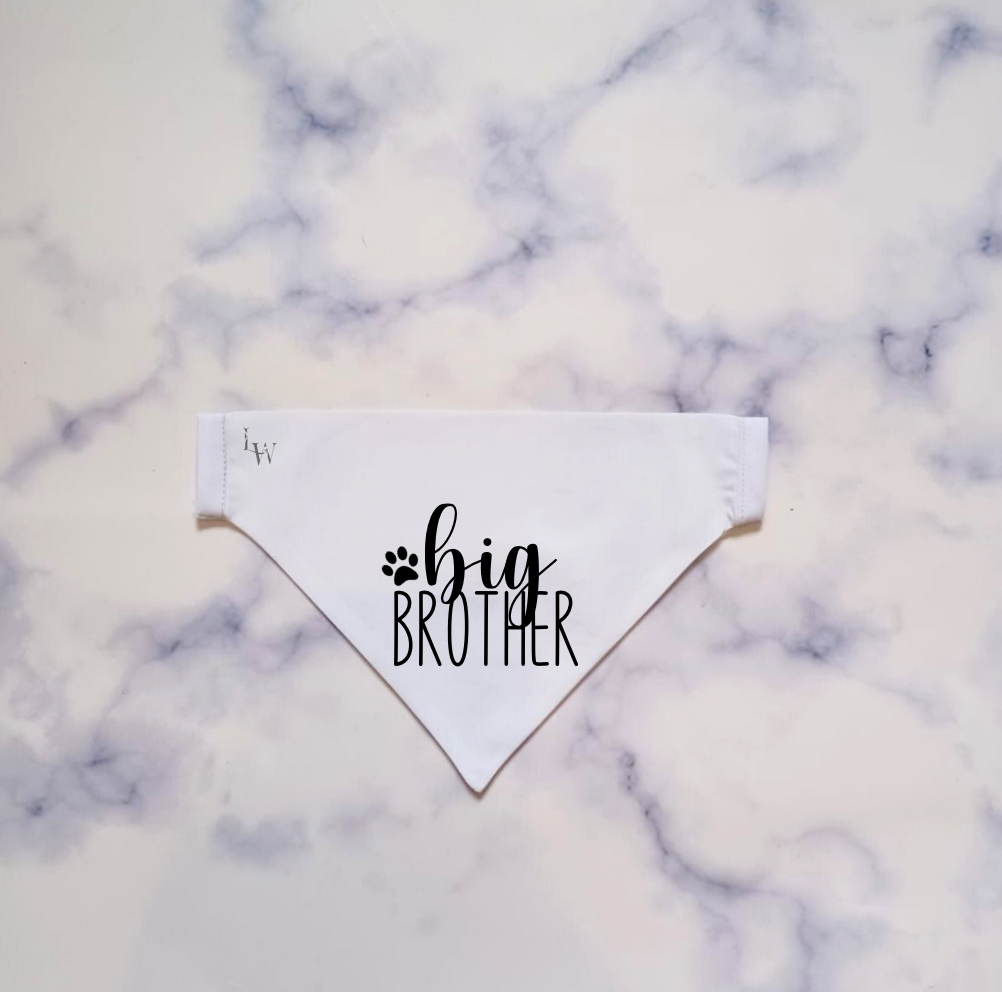 Big Brother Dog Bandana