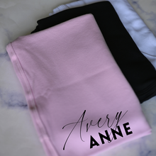 Load image into Gallery viewer, Personalised Cotton Blanket
