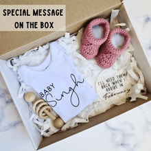 Load image into Gallery viewer, Hold These For Me Pregnancy Announcement Box
