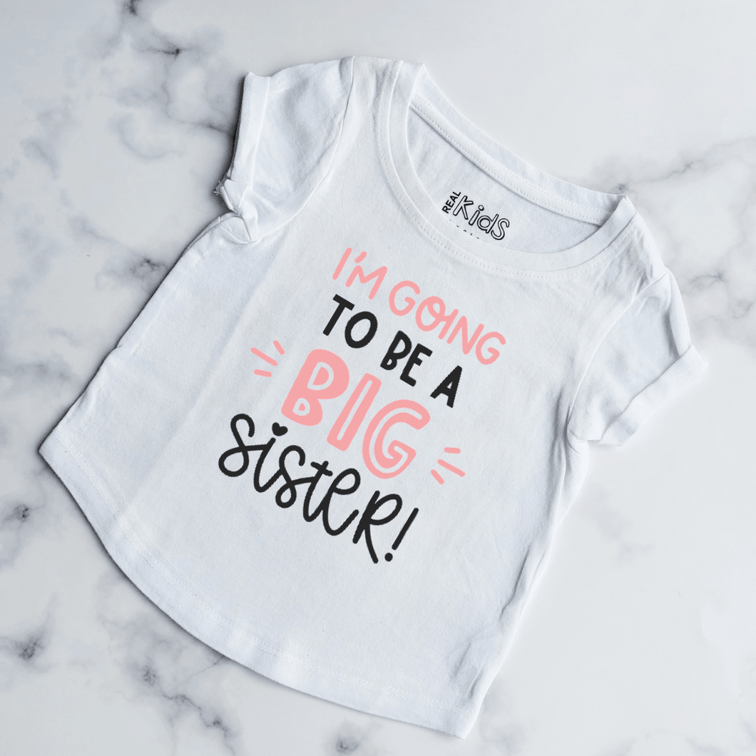 Going to be a Big Sister Kids Shirt