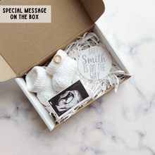 Load image into Gallery viewer, A Little Gift To Say Baby Is On The Way Pregnancy Announcement Box
